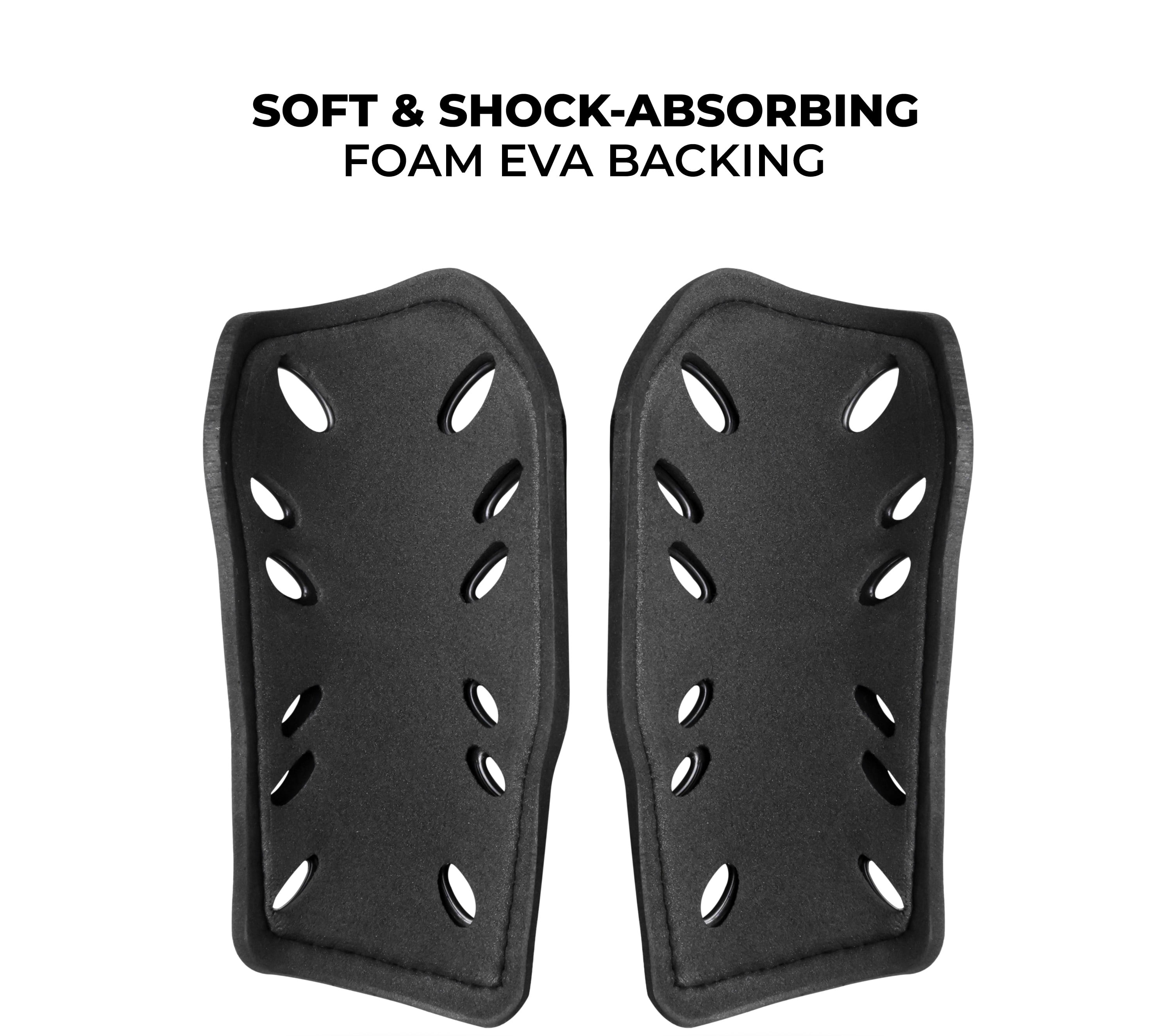 Athletic Works Soccer Shin Guard with Sleeve, Large
