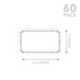 thumbnail image 5 of Koyal Wholesale Elegant Art Deco Place Cards for Wedding Party Tables, Seating Name Place Cards for Holders, 60 Pack, 5 of 5