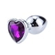 thumbnail image 3 of Tapón anal con forma de corazón, 3 tamaños, acero inoxidable, cristal, tapón anal extraíble, estimulador, juguetes sexuales anales, masajeador de próstata, consolador, 3 of 5