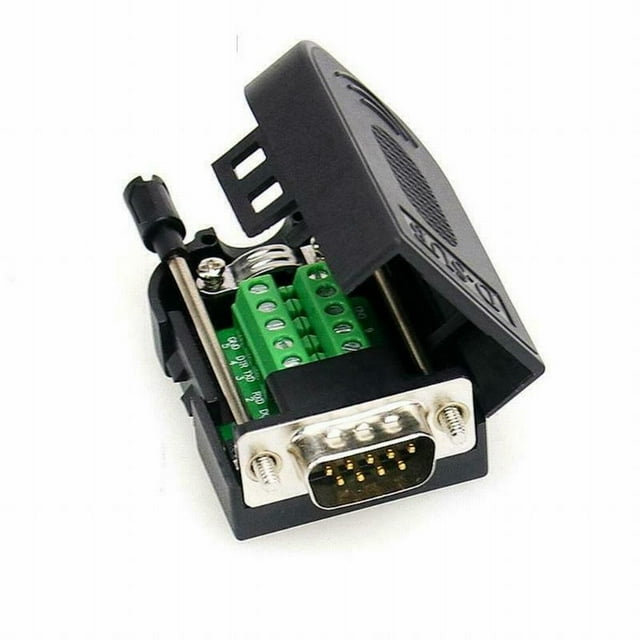 Adaptateur Série D-Sub Connecteur 9 Broches Db-9 avec Coque en Pvc Recyclable