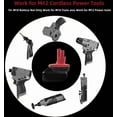 thumbnail image 4 of 2 Pack for Mil*wau*kee M-18 to M-12 Battery Adapter, DM20M12 for Mil*wau*kee 18V to 12V Converter, Convert for De*walt 20V to 12V Power Tools, 4 of 8
