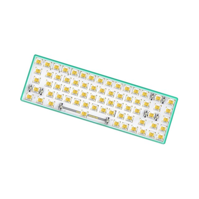 Kits Clavier Mécaniques Tester68 2.4G/Bluetooth Marron Rouge Bleu Jaune 5.0 Vert option 20