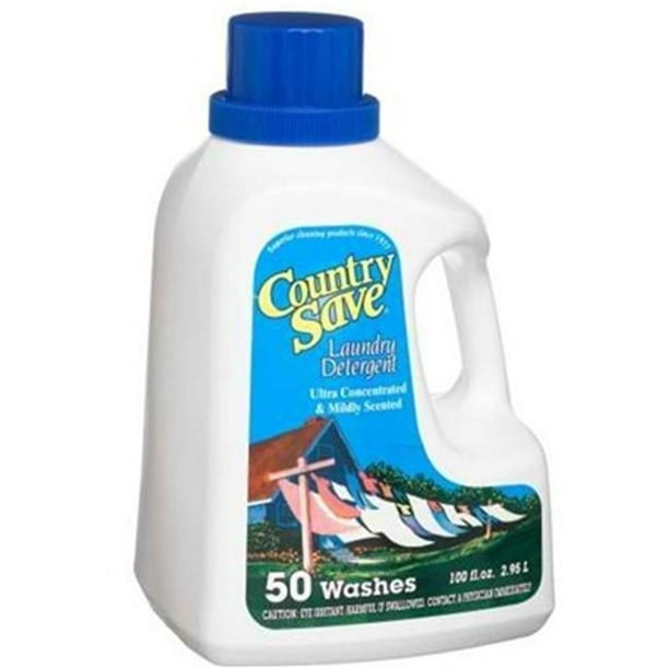 Country Save Liquid Laundry Detergent 4x100OZ Environmentally