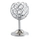 thumbnail image 2 of Candelero de cristal dorado Baoblaze 24cm Candelero de mosaico, 2 of 5
