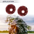 thumbnail image 3 of 12mm Motorcycle Slider Frame Aluminum Alloy Wheel Fairing Protection Crash Pad Protector Guard 55mm 23mm Red 2 Pcs, 3 of 7