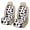 Cow Print, variant on Eheartsgir Geometric Pattern Quilted Car Seat Covers, Breathable Polyester Car Seat Covers for Front Seat 2 Pcs Set Non-Slip Car Front Seat Covers for Truck
