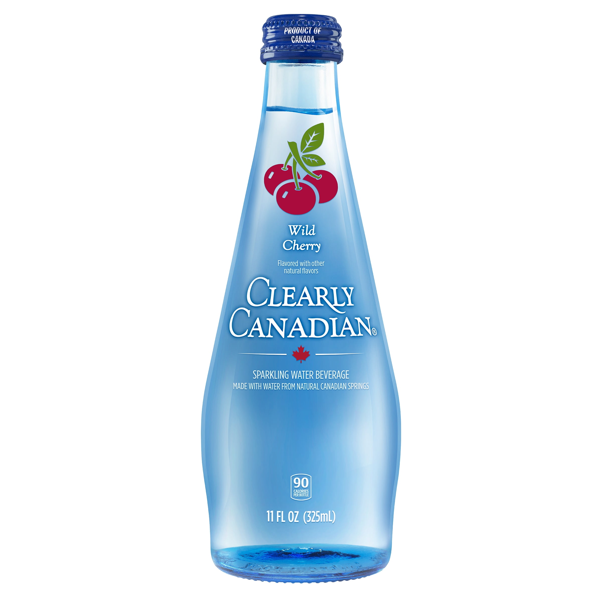 Clearly Canadian Wild Cherry Sparkling Water, 12 Pack, 11 fl oz