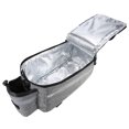 thumbnail image 4 of Insulated Trunk Cooler Bag Cycling Bicycle Rear Rack Storage Luggage Bag Reflective MTB Bike Pannier, 4 of 8