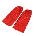 thumbnail image 2 of Manchette de Genou Rouge Accessoires de Scène de Soirée pour Femmes Pied et Genou Pailletés, 2 of 4