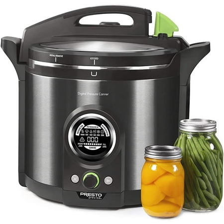 

Presto Precise 12 Quart Automated Digital Canner Black Stainless (02144) Open Box