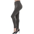 thumbnail image 3 of Tittly Yoga Pants Leggings for Women High Waisted Leggings For Women Soft Opaque Slim Tummy Printed Pants For Running Cycling Yoga Tights for Women Workout Leggings for Women Grey S, 3 of 4