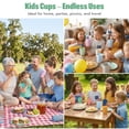 thumbnail image 3 of MASTERCOOK 12-Pack Unbreakable Reusable 8oz Plastic Cups, Stackable BPA-Free Tumblers, 3 of 9