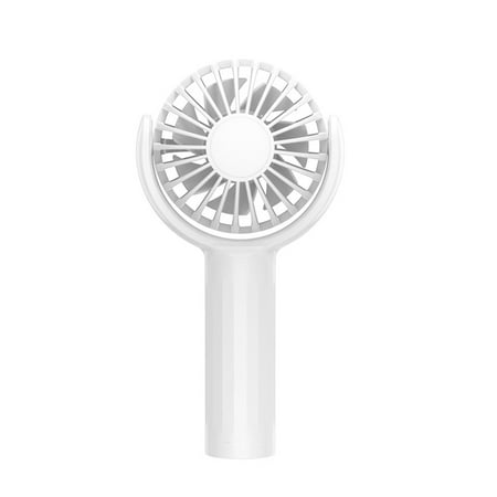 

Chicmine Handheld Fan with 3 Speed Settings Adjustable Angle Brushless Motor Low Noise Lightweight Portable Rechargeable Air Cooler Fan