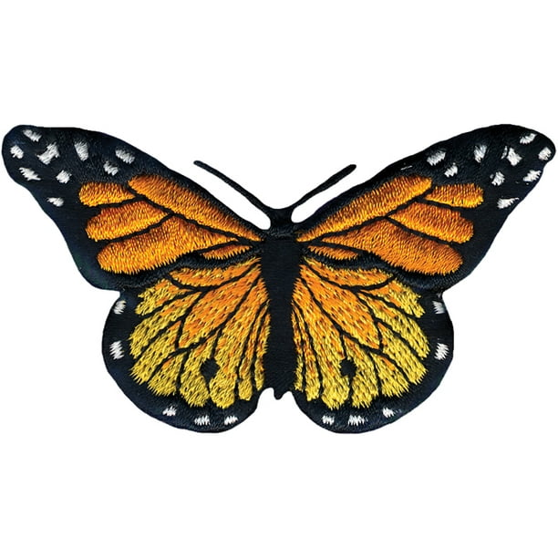 Wrights IronOn AppliqueMonarch Butterfly