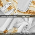 thumbnail image 3 of Yayeee Throw Blanket for Couch Soft Warm 50" x 60" Sofa Chair Bed Decoration, Wheat Ears Pattern, 3 of 7