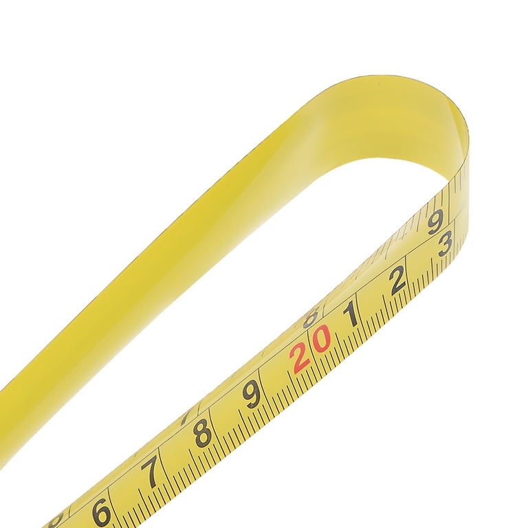 Tape Measure,3 Pack Bulk Measuring Tape Retractable with Fractions 1/8,Measurement Tape 10/16/25 ft (10FT&16FT&25FT, Yellow, 3)