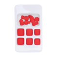 thumbnail image 1 of Lot de 24 faux ongles d'orteils de couleur unie, courts et carrés, pour femmes et filles, F154, 1 of 4