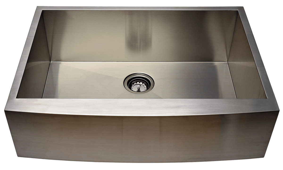 36'' Stainless Steel Farmhouse Apron Single Bowl Kitchen Sink