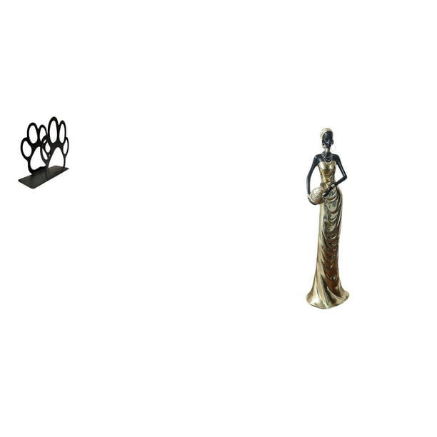 Servilletero de hierro,Servilletero con forma de pata,color negro,Dispensador de toallas de papel con estante para pañuelos independiente,Figura de escritorio,Artesanía de escritorio con