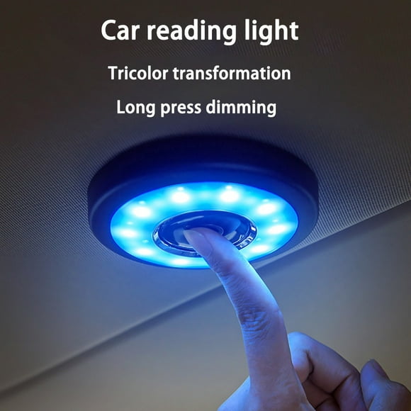 Dvkptbk Lamp Light Car Interior Reading Roof Lamp Rear Lighting No Wiring LED Trunk Light Home & Garden