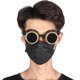 thumbnail image 4 of Gafas de sol de doble capa Nikou estilo Steampunk de ABS para decoración de fiestas bronce, 4 of 10