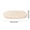 Beige, variant on Fur Oval Bath Mat, Soft Shaggy Plush Non-Slip Highly Absorbent Quick Dry Machine Washable Bathroom Rug for Shower Tub Bedroom Entryway Living Room Home Decor, 36x24, Red