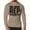 Khaki, variant on One More Rep Lightweight Long Sleeve Hooded T-Shirt for Men – Athletic Workout Hoodie, Funny Gym Shirt, Men's Fitness Apparel