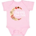 thumbnail image 3 of Inktastic Baby Stay Wild Moon Child Crescent Moon with Flowers Girls Baby Bodysuit, 3 of 5