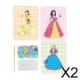 thumbnail image 1 of 2xDIY Pintura Pegatina Manualidades Juguetes DIY Papel Manualidades Kits Para Niñas Regalos De Vacaciones Estilo A, 1 of 8