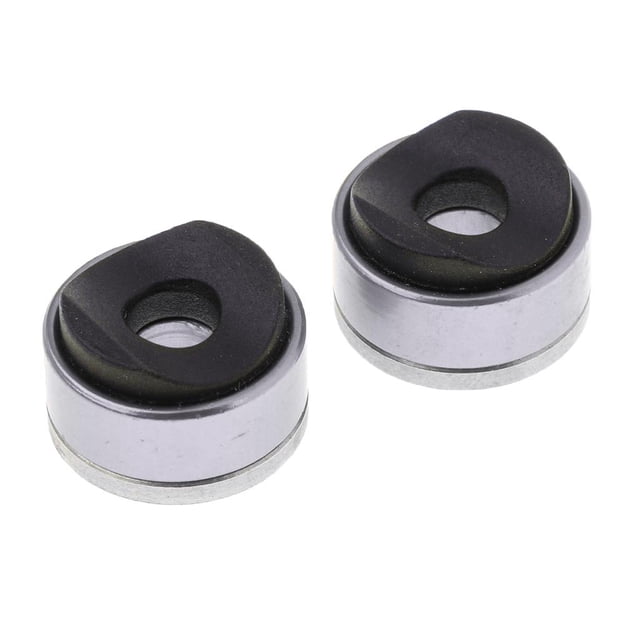 Rueda de aleación de aluminio deslizante shamjiam de reemplazo de palanca de Clip de liberación rápida 2 piezas gris