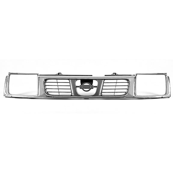 KAI New Standard Replacement Front Grille, Fits 1998-2000 Nissan Frontier Pickup