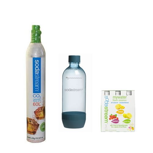 SodaStream 60Liter CarbonatorSpare Cylinder, 1 Liter Carbonating