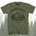thumbnail image 3 of Star Wars Men's Endor Forest Summer Camp Ewok Design Adult Short Sleeve Graphic Print T-Shirt, 3 of 3
