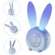thumbnail image 5 of Reloj despertador para niños, luces nocturnas para niños, dormitorio de niños pequeños, 5 tonos de timbre, calendario de temperatura, control táctil y repetición con relojes recargables de 2000 mAh Fokelyi LRWJ978-1, 5 of 6