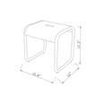 thumbnail image 3 of Ensemble Bistro Chicago en Aluminium, Marron, 3 of 9