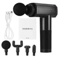 thumbnail image 2 of Pistolet de Massage Musculaire Intelligent 2800mAh à LED, Masseur Musculaire à Percussion pour Tissus Profonds, 4 Têtes, 2 of 6