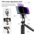 thumbnail image 4 of Extendable Selfie Stick Tripod for Phone Max. Height 190cm/75in with, 4 of 8