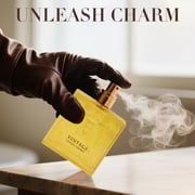 Vintage Heroes Energy Perfume for Men, 3.4 Fl Oz Eau De Parfum Spray – Sophisticated Woody Floral & Fruity Masculine Fragrance