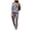 Gray, variant on Fesfesfes Women Hooded Solid Color Leisure Time Hood Sweater Athletic Wear Long Sleeves Suit