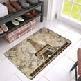 thumbnail image 3 of MKHERT Vintage Parisian Eiffel Tower in Artistic Toned Design Doormat Rug Home Decor Floor Mat Bath Mat 30x18 inch, 3 of 3