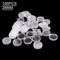 thumbnail image 4 of 100pcs 28mm Plastic Clear Coin Cases Storage Capsules For Coin Collecting Plastic Clear Coin Cases Storage Tool Parts, 4 of 10