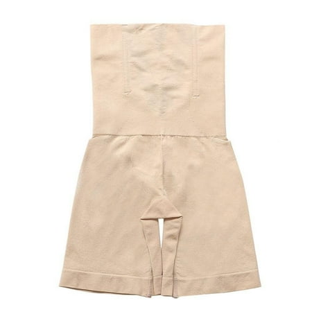 

Clearance Fashion Ladies Large Size High Waist Belly Pants Body Pants Solid Color Body Shaping Anti-Light Safety Underwear