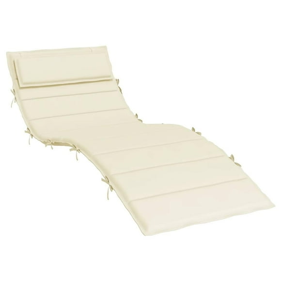 Cojín para Tumbona Casafoyer Crema 180x60x3 cm Tela Oxford