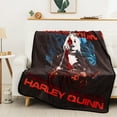 thumbnail image 6 of Harley Queen Suicide Squad 2 Tropical Floral Silk Touch Throw Blanket, 6 of 7