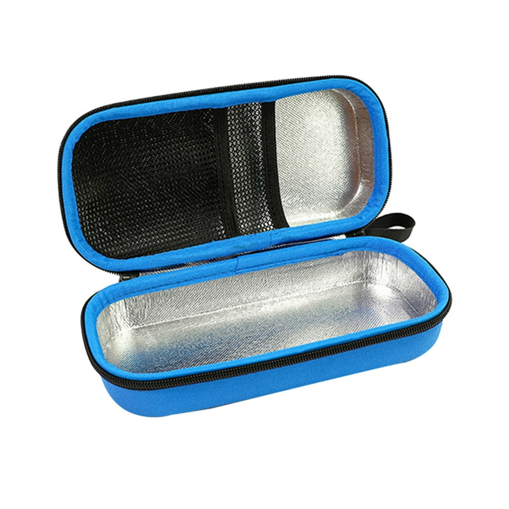 HOMEMAXS 1pc Portable Insulin Cooler Bag Waterproof Diabetic Organizer Case Medical Travel