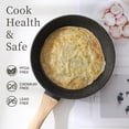 thumbnail image 5 of Juego de ollas y sartenes de 16 piezas Juego de utensilios de cocina antiadherentes con juego de cocina (negro, 16 piezas), 5 of 5