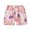 C-Pink236, variant on DHFJKG Boys Hawaiian Shorts For Kids 1-8Y Tropical Floral Print Summer Elastic Waist Shorts Beach Vacation Clothes Soft Bottoms