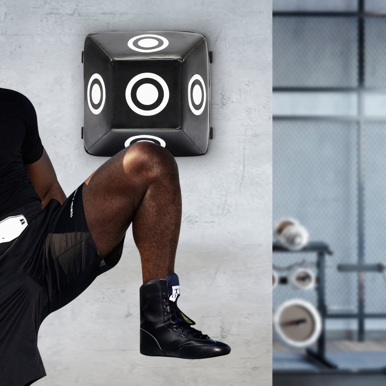 Wall Mount Uppercut Boxing Training Punching Target , Wall Mount Hook and Uppercut Punching Bag for Boxing, Combat, Kickboxing, and Other Sports