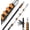 7-30 FT, variant on Telescopic Extension Pole, 6-24 FT Multi-Purpose Extension Pole, Sturdy Aluminum Alloy Paint Extendable Pole with Flip-Lock Design, Telescopic Pole for Painting, Dusting and Cleaning