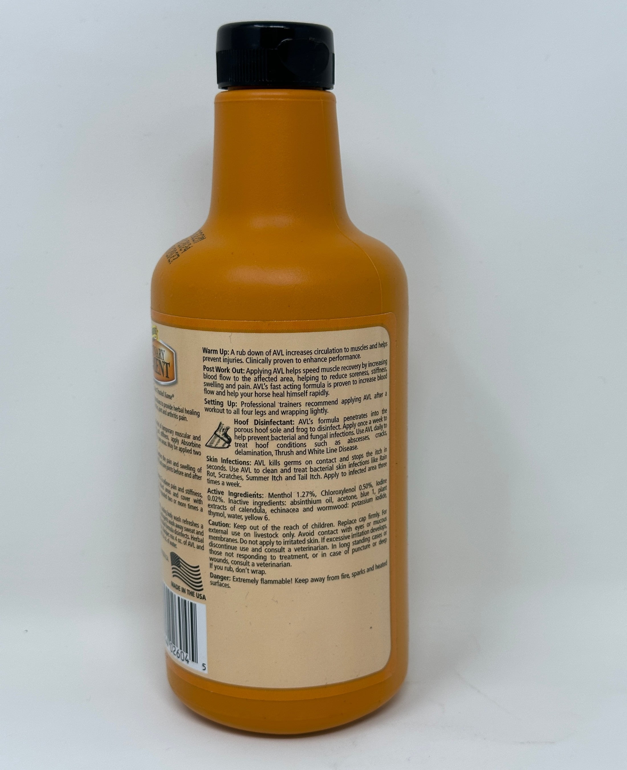Absorbine Topical Analgesic & Antiseptic Veterinary Liniment Muscle & Joint Pain Relief, 16 oz
